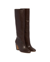 Brown Cassidy Boots - STUDIO AMELIA WOMEN | PLP | Antonia