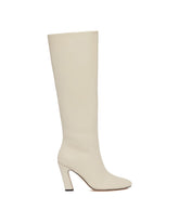 White Cassidy Boots - STUDIO AMELIA WOMEN | PLP | Antonia