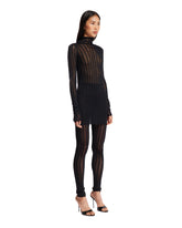 Black Striped Mini Dress | PDP | dAgency