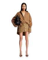 Brown Cotton Diana Shirt - Women's jackets | PLP | dAgency