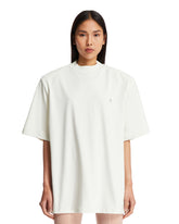 White T-Shirt With Logo - the attico women | PLP | dAgency