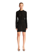 Black Mini Cashmere Dress - THE ATTICO | PLP | Antonia