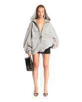 Gray Hooded Sweatshirt - THE ATTICO | PLP | Antonia