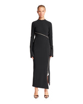 Black Midi Dress - THE ATTICO | PLP | Antonia