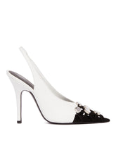 White And Black Fiona Pumps - New arrivals women's shoes | PLP | dAgency