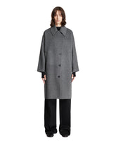 Gray Wool and Alpaca Coat - THE LOOM WOMEN | PLP | Antonia