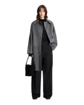 Gray Wool and Alpaca Coat - Women | PLP | Antonia