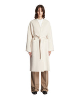 Ivory Wool Robe Coat | PDP | Antonia