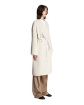 Ivory Wool Robe Coat | PDP | Antonia