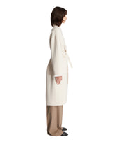 Ivory Wool Robe Coat | PDP | Antonia