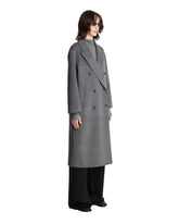 Gray Double-Breasted Coat | PDP | Antonia