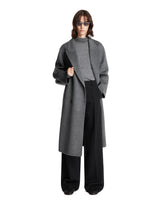 Gray Double-Breasted Coat - THE LOOM WOMEN | PLP | Antonia