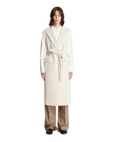 White Sleeveless Coat - THE LOOM WOMEN | PLP | Antonia