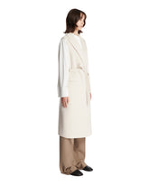 White Sleeveless Coat | PDP | Antonia