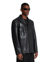 Black Leather Brodie Jacket | PDP | Antonia