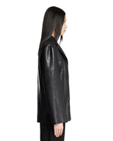 Black Fabian Leather Jacket | PDP | Antonia