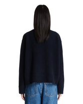 Blue Crewneck Pullover | PDP | Antonia