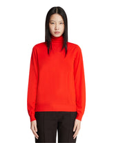 Red Heva Turtleneck - Women's knitwear | PLP | Antonia