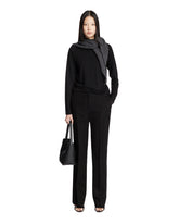 Black Jesse Wool Trousers - the row women | PLP | Antonia