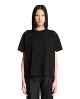 Black Crewneck T-Shirt - Women | PLP | Antonia