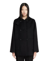 Black Nevan Montgomery Coat - THE ROW | PLP | Antonia