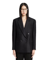 Black Sandon Wool Jacket - THE ROW | PLP | Antonia