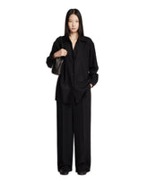 Black Silk Trousers | PDP | Antonia