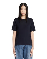 Blue Wool T-Shirt - the row women | PLP | Antonia