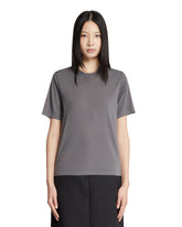 Gray Wool T-Shirt - the row women | PLP | Antonia