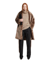 Brown Shearling Coat | PDP | Antonia