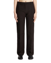 Brown Selvie Pants - the row women | PLP | Antonia