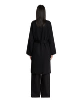 Black Cashmere Coat | PDP | Antonia