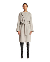 Gray Cashmere Coat | PDP | Antonia