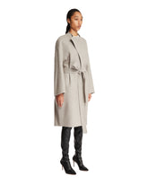 Gray Cashmere Coat | PDP | Antonia