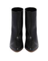 Prudens Black Leather Boots | PDP | Antonia