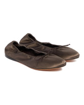 Brown Awar Ballet Flats - the row women | PLP | Antonia