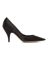 Black Liisa Leather Pumps | PDP | Antonia