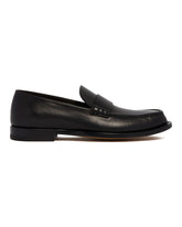 Black Novus Leather Loafers | PDP | Antonia