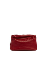 Red Leather Bourse Pouch - the row women | PLP | Antonia