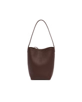 Brown Small N/S Park Tote Bag | PDP | Antonia