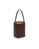 Brown Small N/S Park Tote Bag | PDP | Antonia