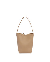 Brown Small N/S Park Tote Bag | PDP | Antonia