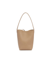 Beige Small N/S Park Tote Bag | PDP | Antonia