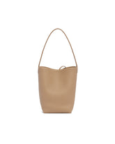 Beige Small N/S Park Tote Bag | PDP | Antonia