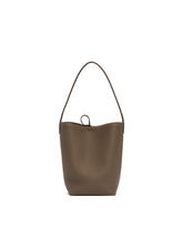 Brown Small N/S Park Tote Bag | PDP | Antonia