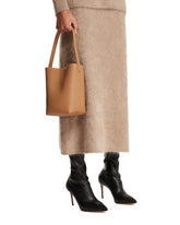 Beige Small N/S Park Tote - the row women | PLP | Antonia