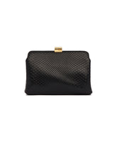 Clutch Amazon Nera In Pelle | PDP | Antonia