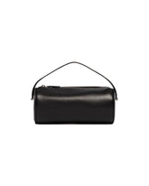 Black Round 90's Leather Bag | PDP | Antonia