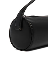 Black Round 90's Leather Bag | PDP | Antonia