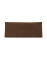 Brown Leather Flat Clutch | PDP | Antonia